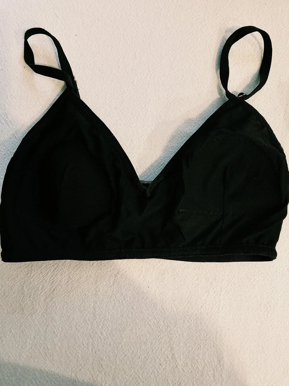 Thief & Bandit Black Desert Floral Swim Bralette Top - Size S Whimsigoth Indie